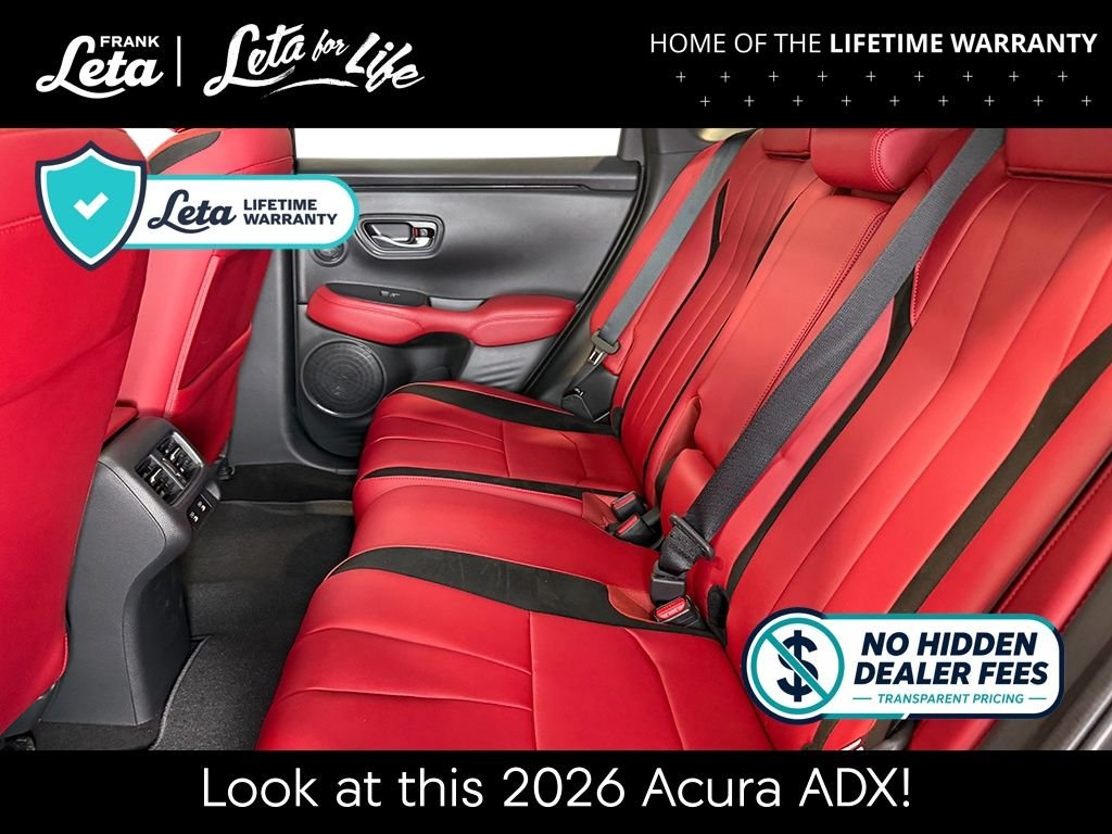 New 2026 Crystal Black Pearl Acura w/A-Spec Package image 30