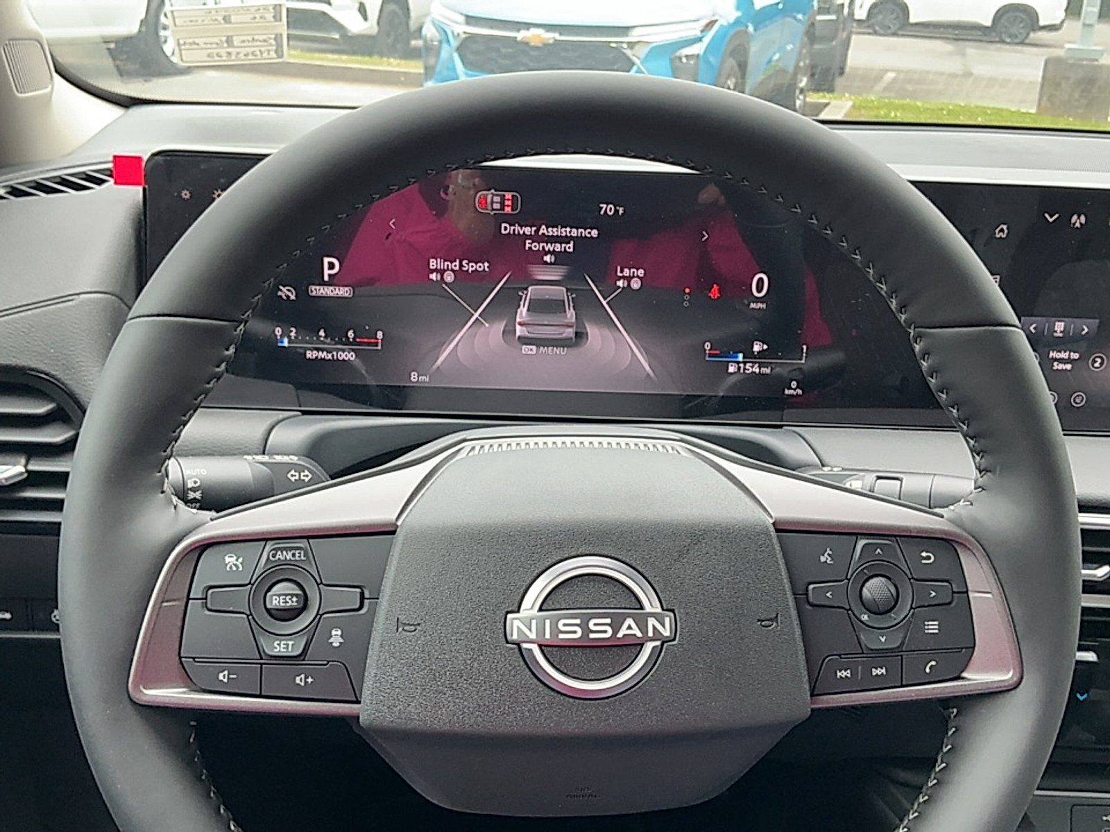 New 2026 Gun Metallic Nissan SV image 8