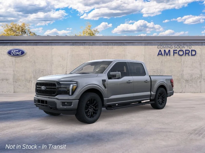 New 2026 Carbonized Gray Metallic Ford Lariat® image 1