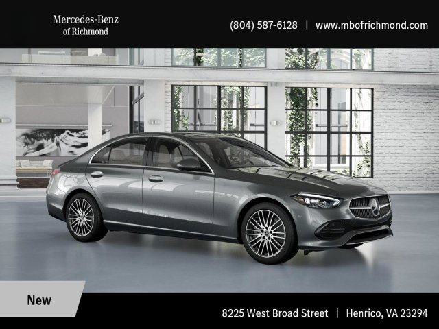 New 2026 Selenite Grey Metallic Mercedes-Benz C 300 image 12
