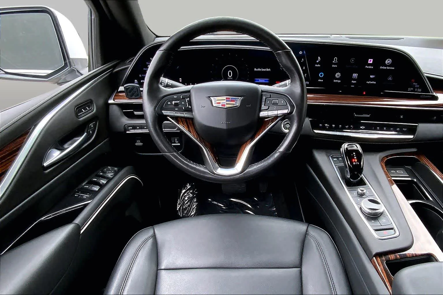Used 2023 Crystal White Tricoat Cadillac 4WD Luxury image 6