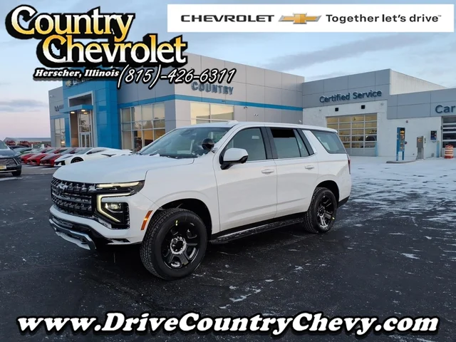 2026 Chevrolet Tahoe Police Package Commercial