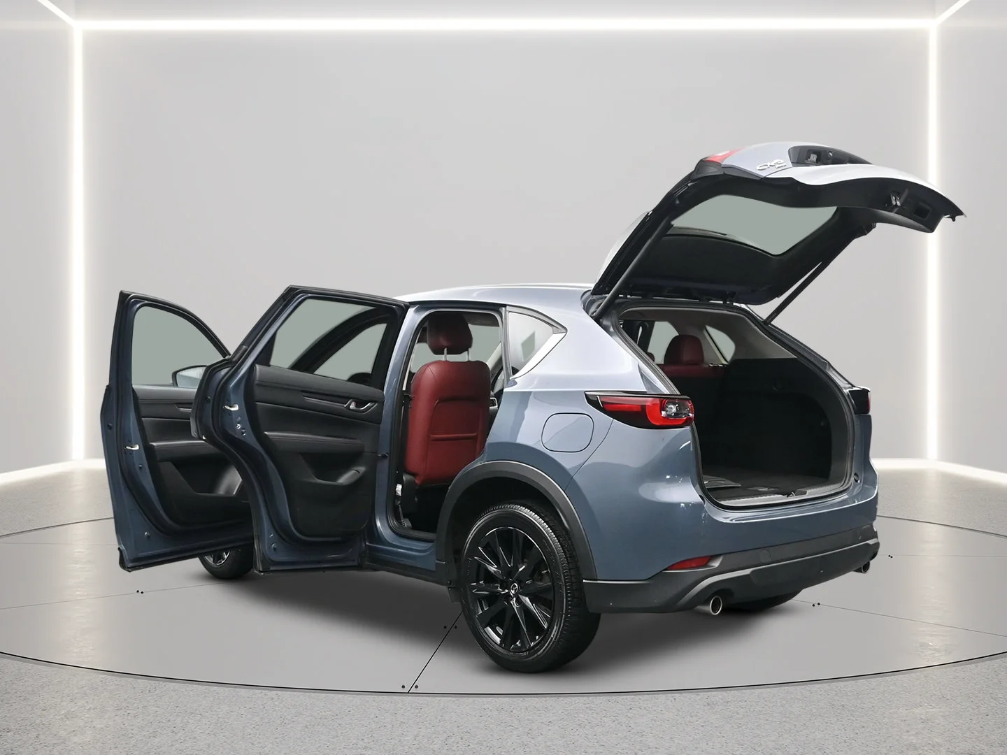 Used 2024 Polymetal Gray Metallic Mazda 2.5 S Carbon Edition image 6