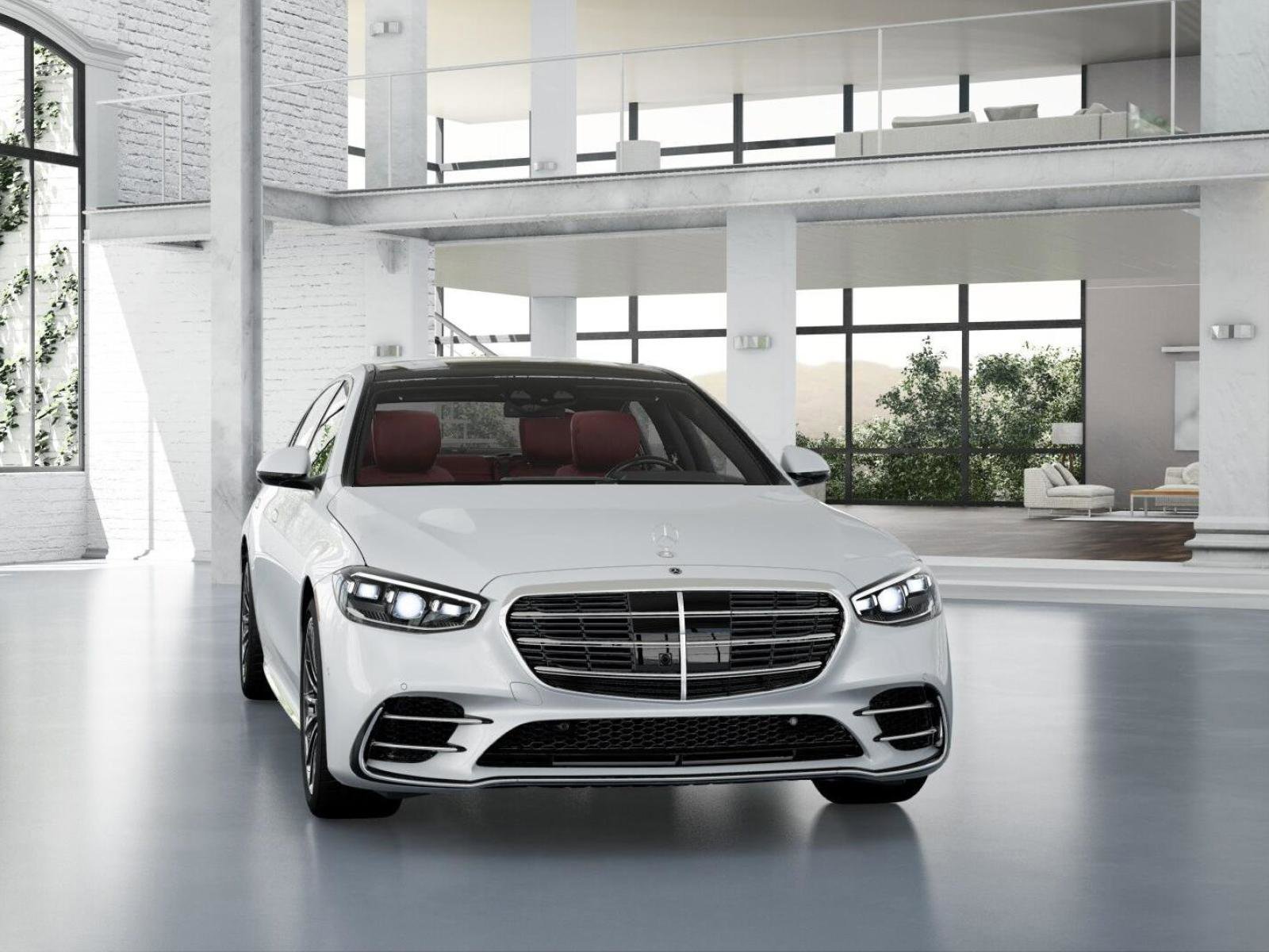 New 2026 MANUFAKTUR Moonlight White Metallic Mercedes-Benz S 580 image 8