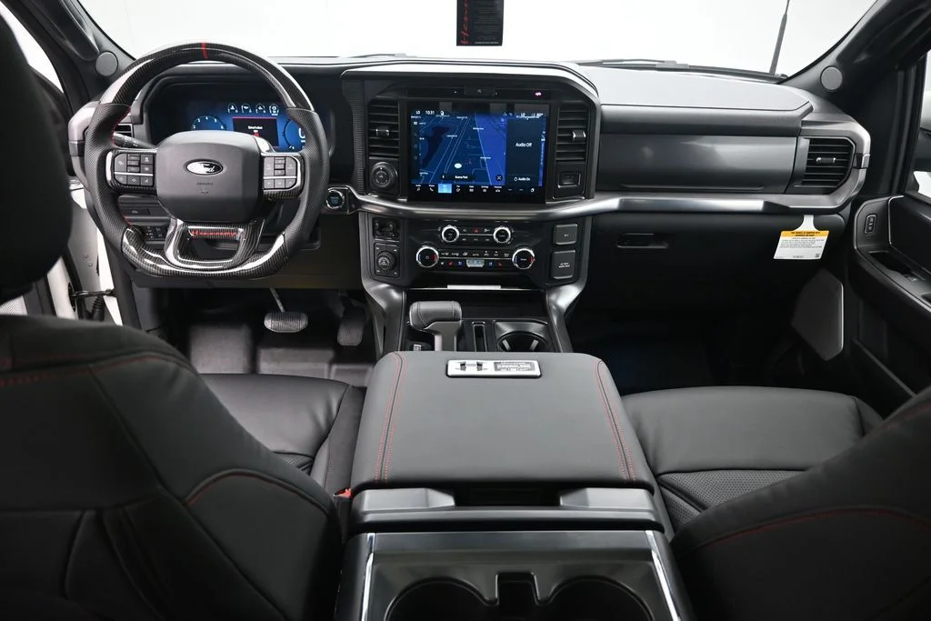 New 2026 Star White Metallic Tri-Coat Ford Lariat image 23