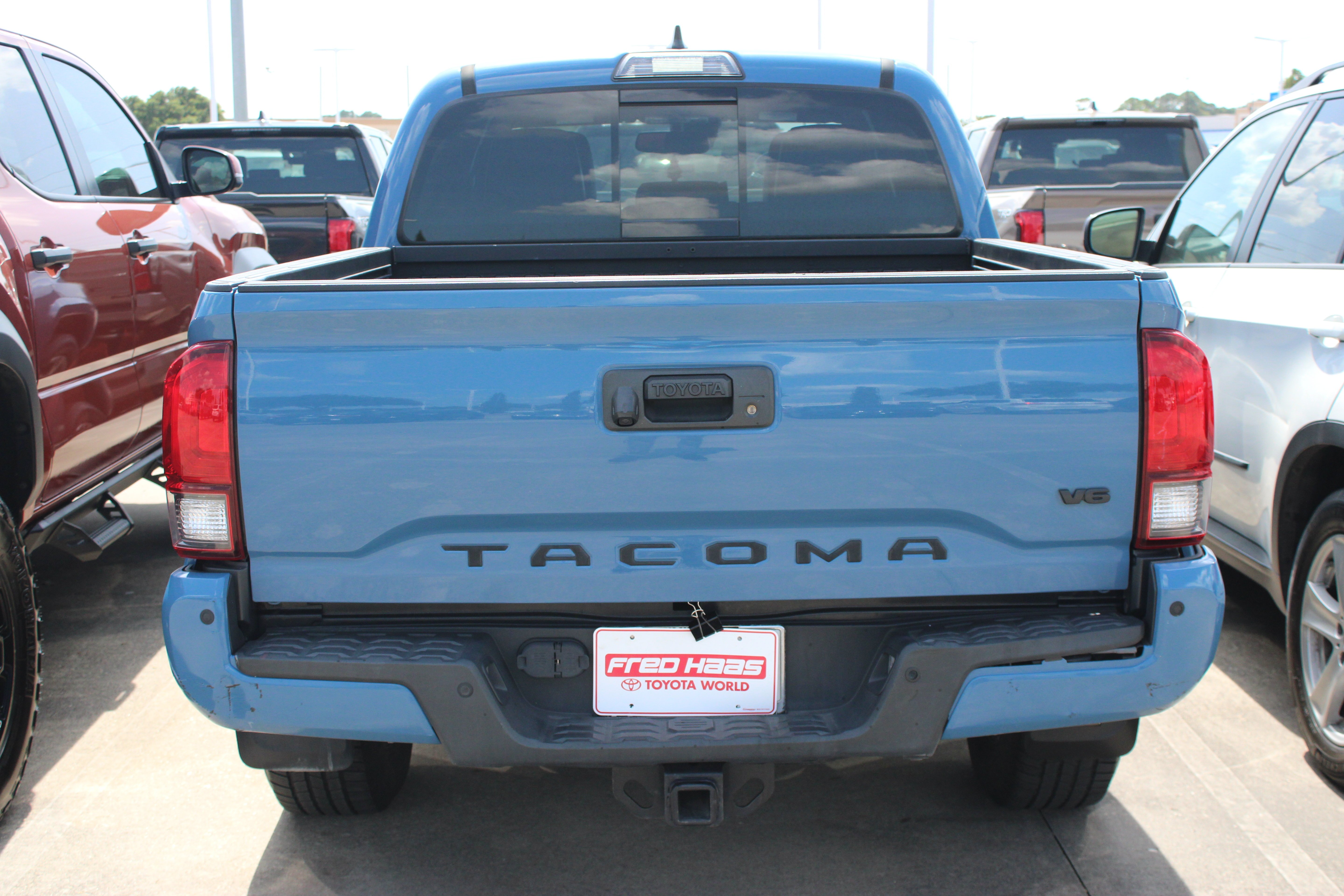 Used 2019 Blue Toyota TRD Sport image 7