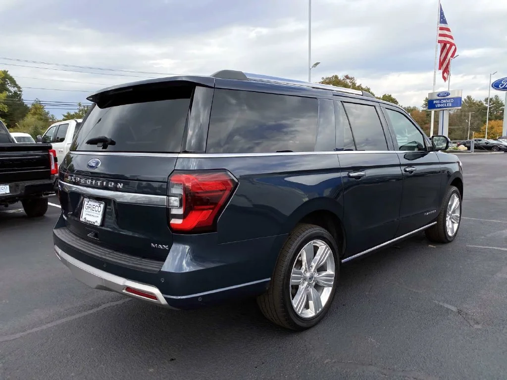 Used 2024 Blue Metallic Ford Platinum image 3