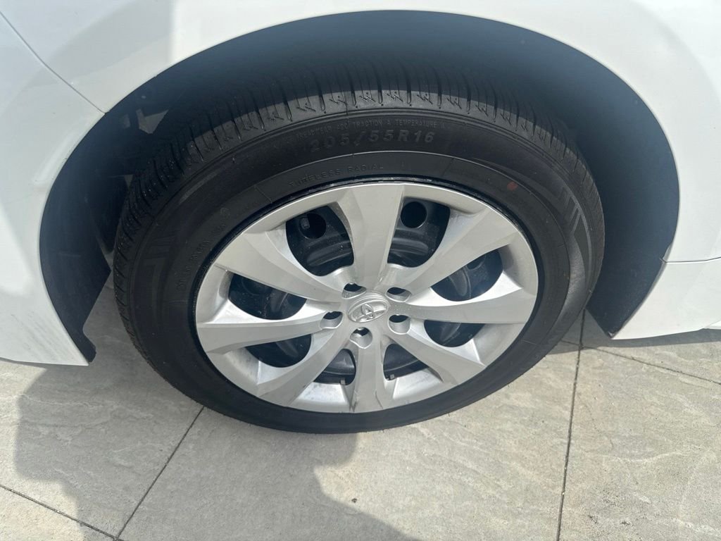 Used 2024 White Toyota LE image 11