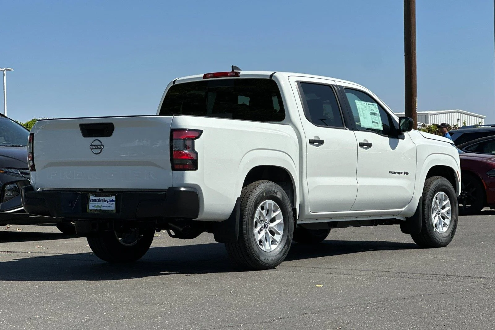 New 2027 Glacier White Nissan Crew Cab S image 3