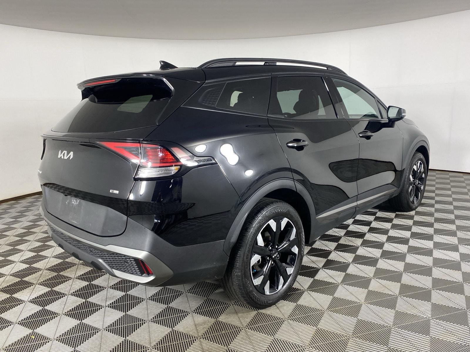 Used 2024 Ebony Black Kia X-Line image 10