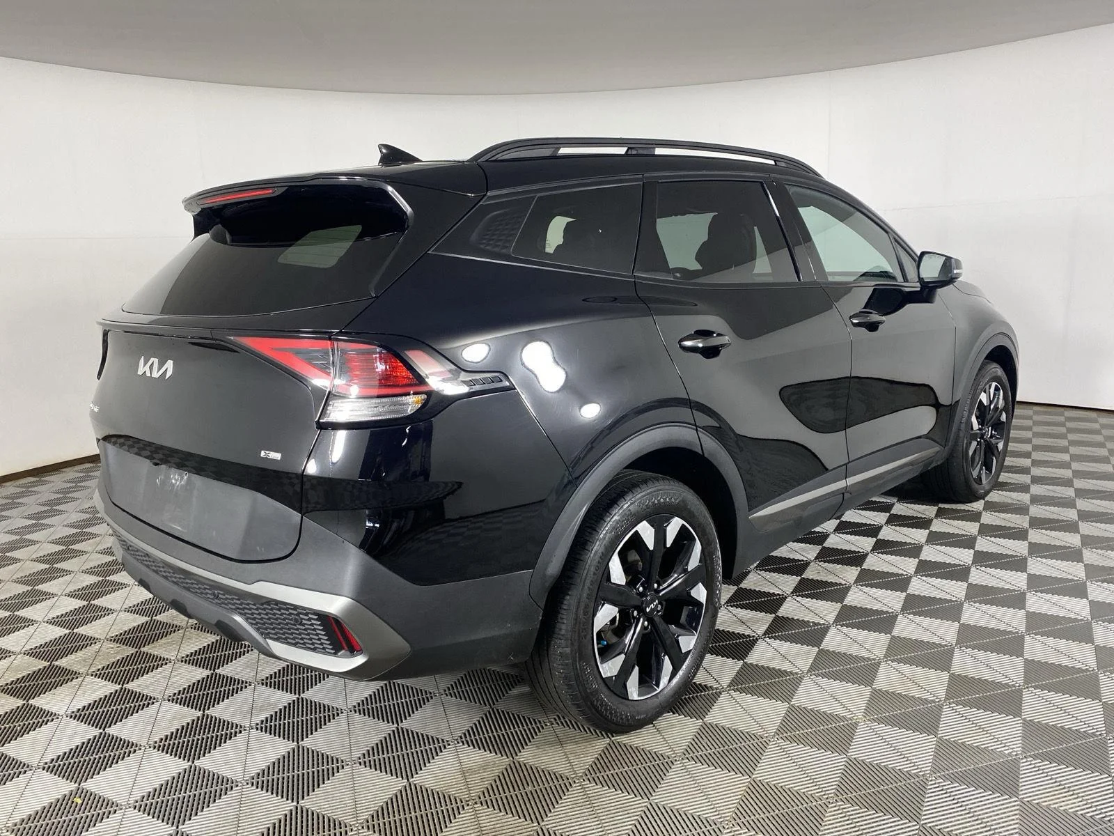 Used 2024 Ebony Black Kia X-Line image 10