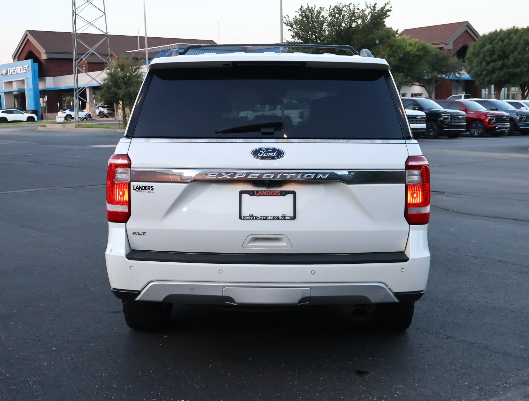 Used 2021 Star White Metallic Tri-Coat Ford XLT image 32