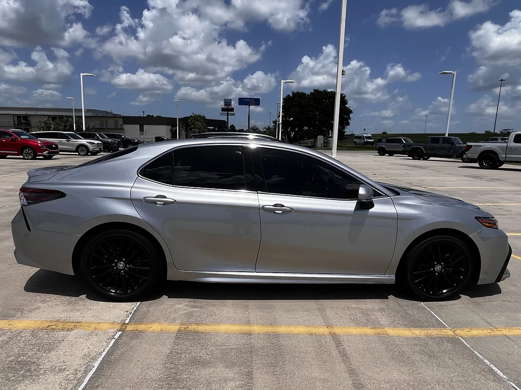 Used 2024 Celestial Silver Metallic Toyota XSE V6 image 2