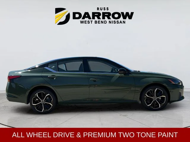 New 2026 Tactical Green Metallic / Super Black Two-tone Nissan 2.5 SR image 6