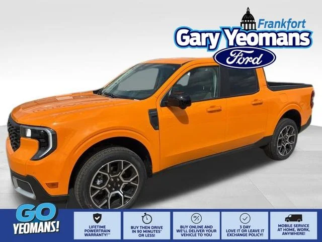 New 2026 Orange Fury Metallic Tri-Coat Ford Lariat® image 1