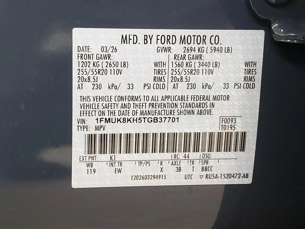 New 2026 Vapor Blue Metallic Ford ST-Line image 27