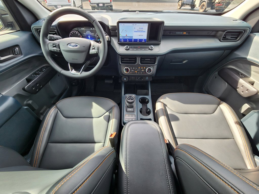 Used 2024 Azure Gray Metallic Tri-Coat Ford LARIAT Advanced image 24