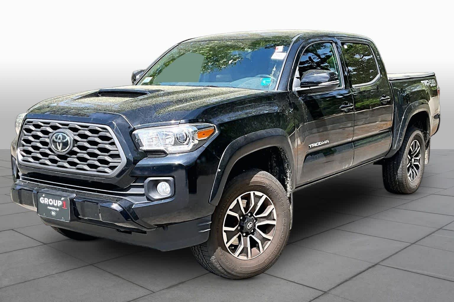 Used 2020 Midnight Black Metallic Toyota TRD Sport image 2