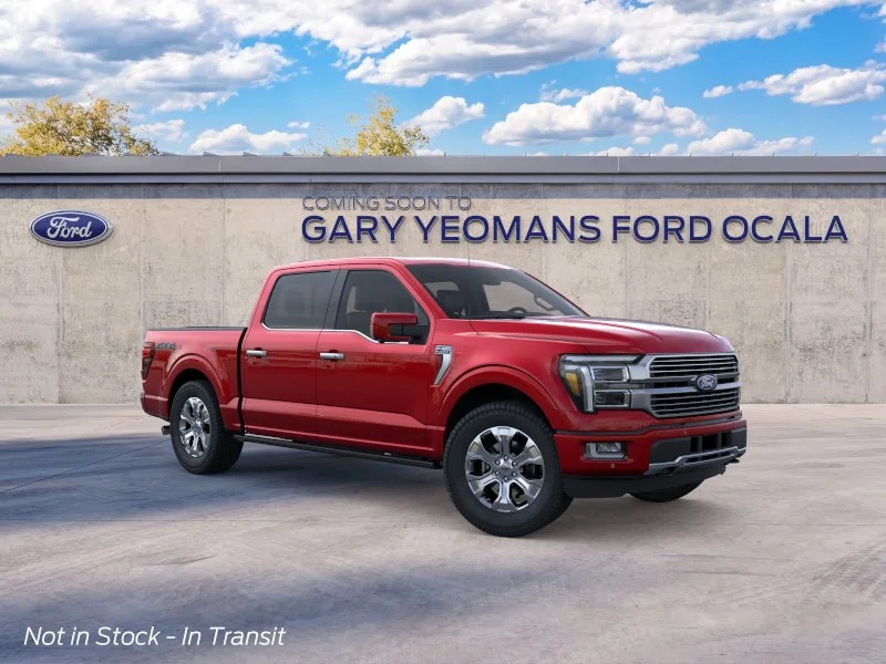 New 2026 Ruby Red Metallic Tinted Clearcoat Ford Platinum® image 7