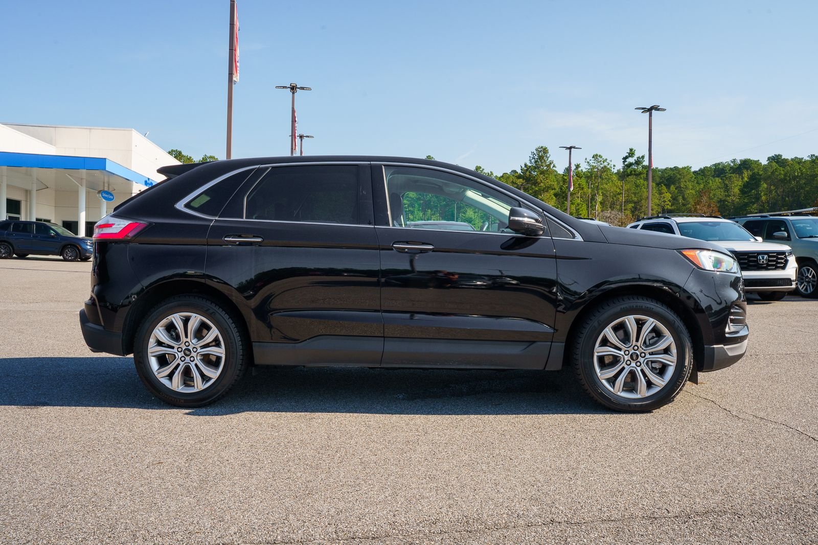 Used 2024 Black Ford Titanium image 8