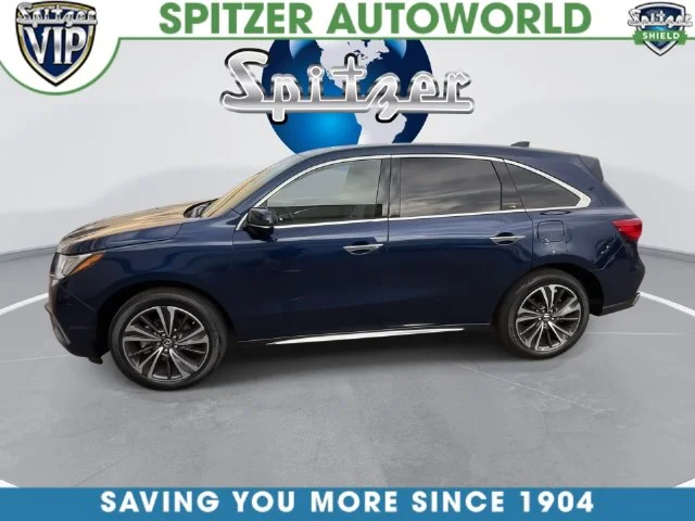 Used 2020 Fathom Blue Pearl Acura Technology image 9