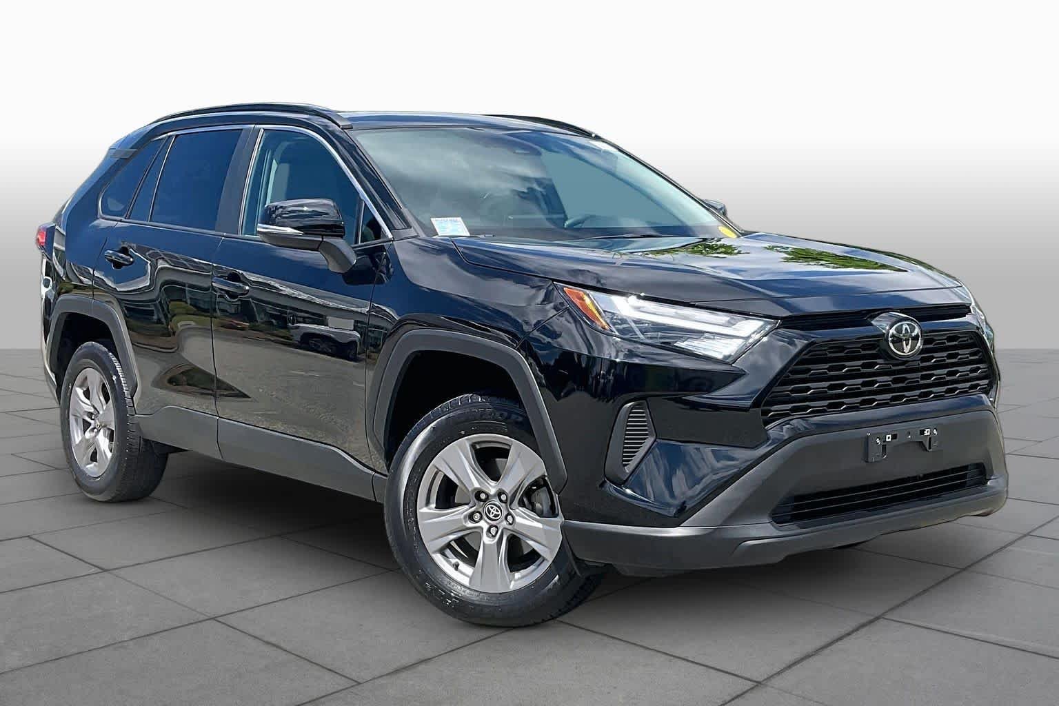 Used 2023 Midnight Black Metallic Toyota XLE image 2