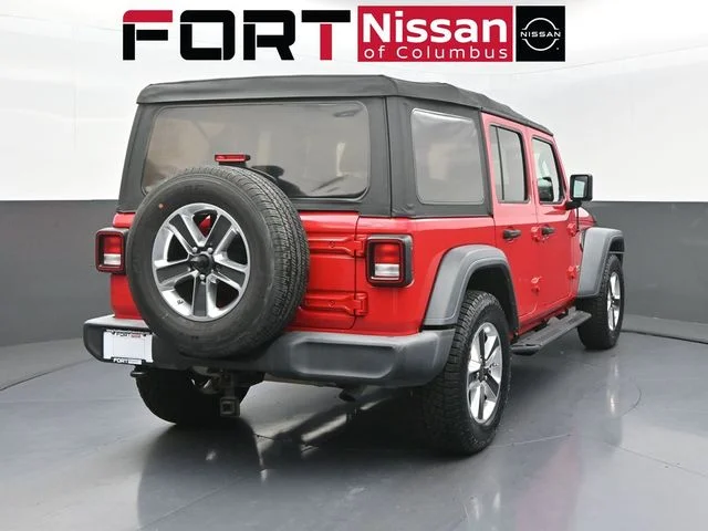 Used 2018 Red Jeep Unlimited Sport S image 6