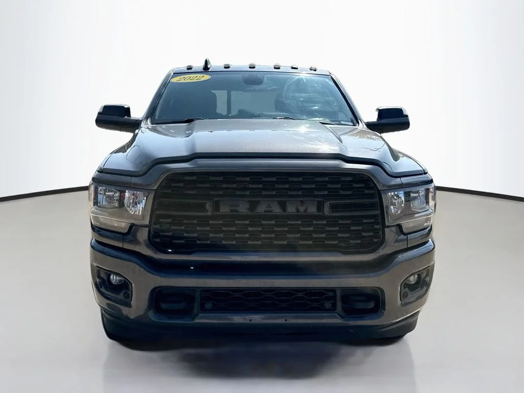 Used 2022 Granite Crystal Metallic Clearcoat Ram Big Horn image 2