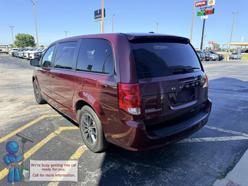 Used 2017 Octane Red Pearlcoat Dodge SE Plus image 3