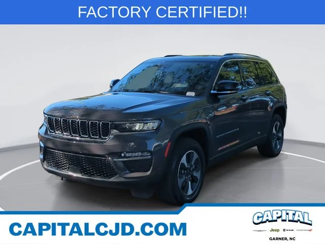 Used 2022 Gray Jeep 4xe image 1