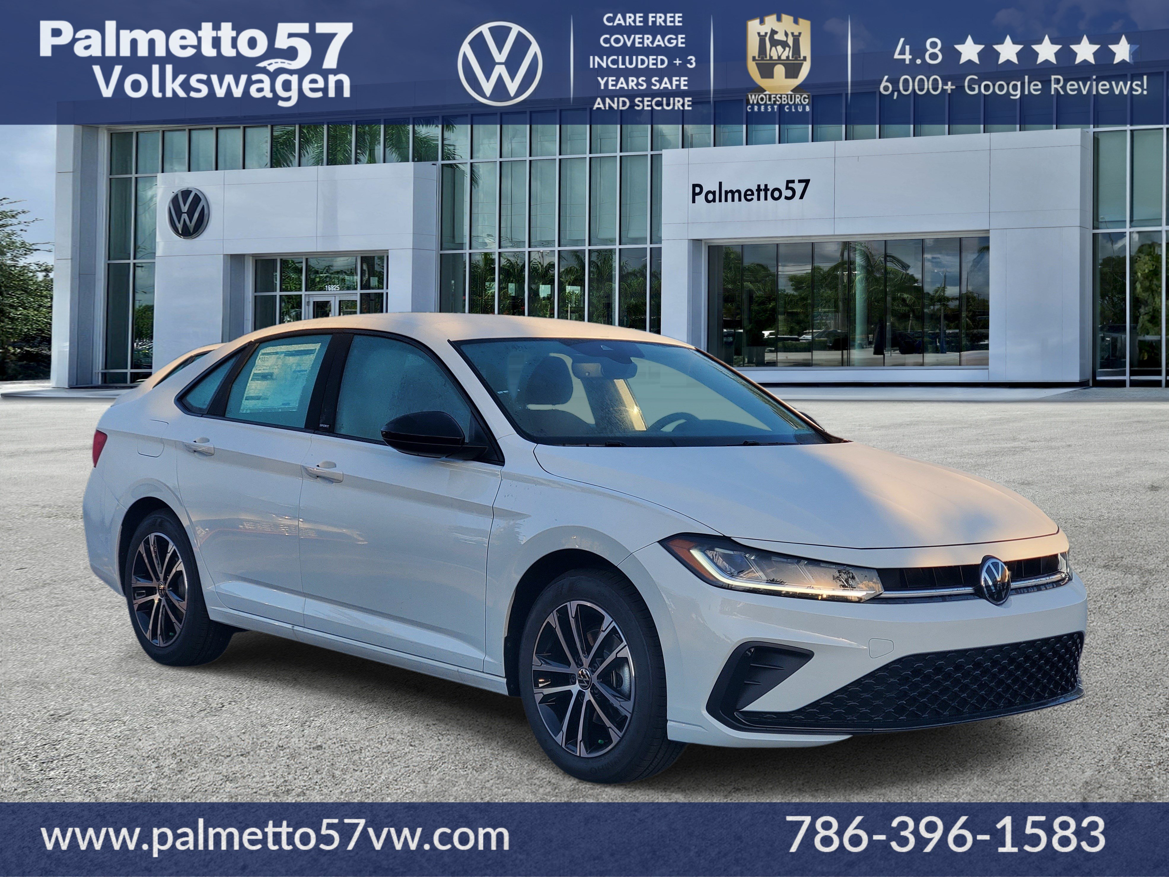New 2026 White Volkswagen 1.5T Sport image 1