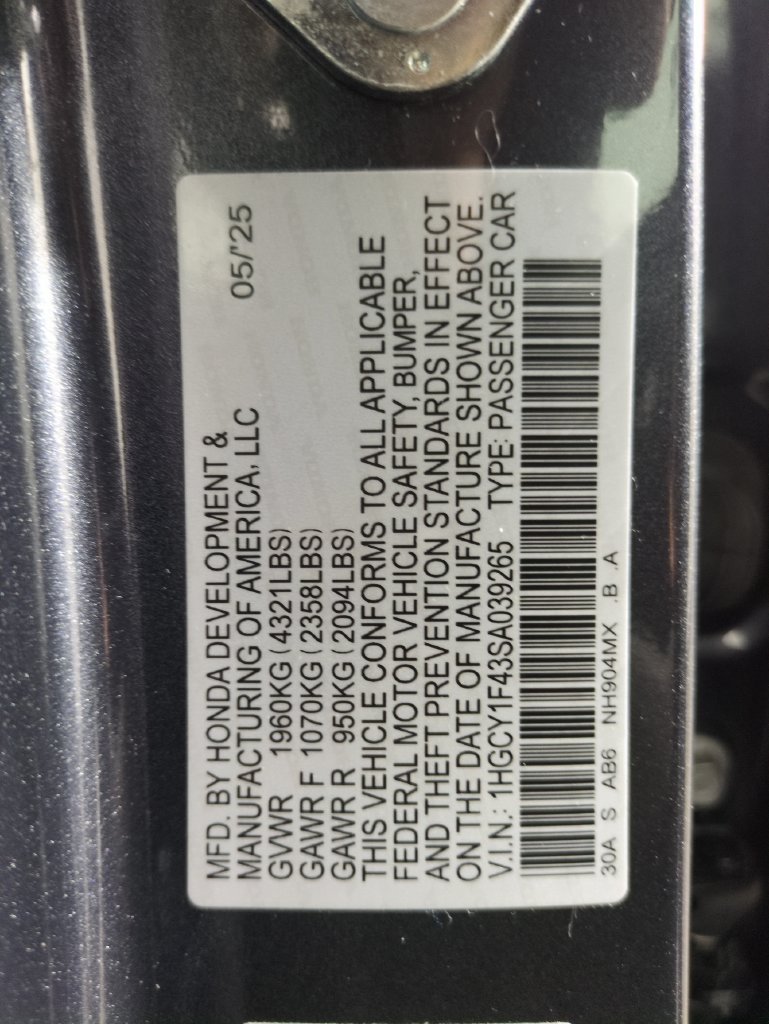 2025 Honda Accord SE - Photo 37