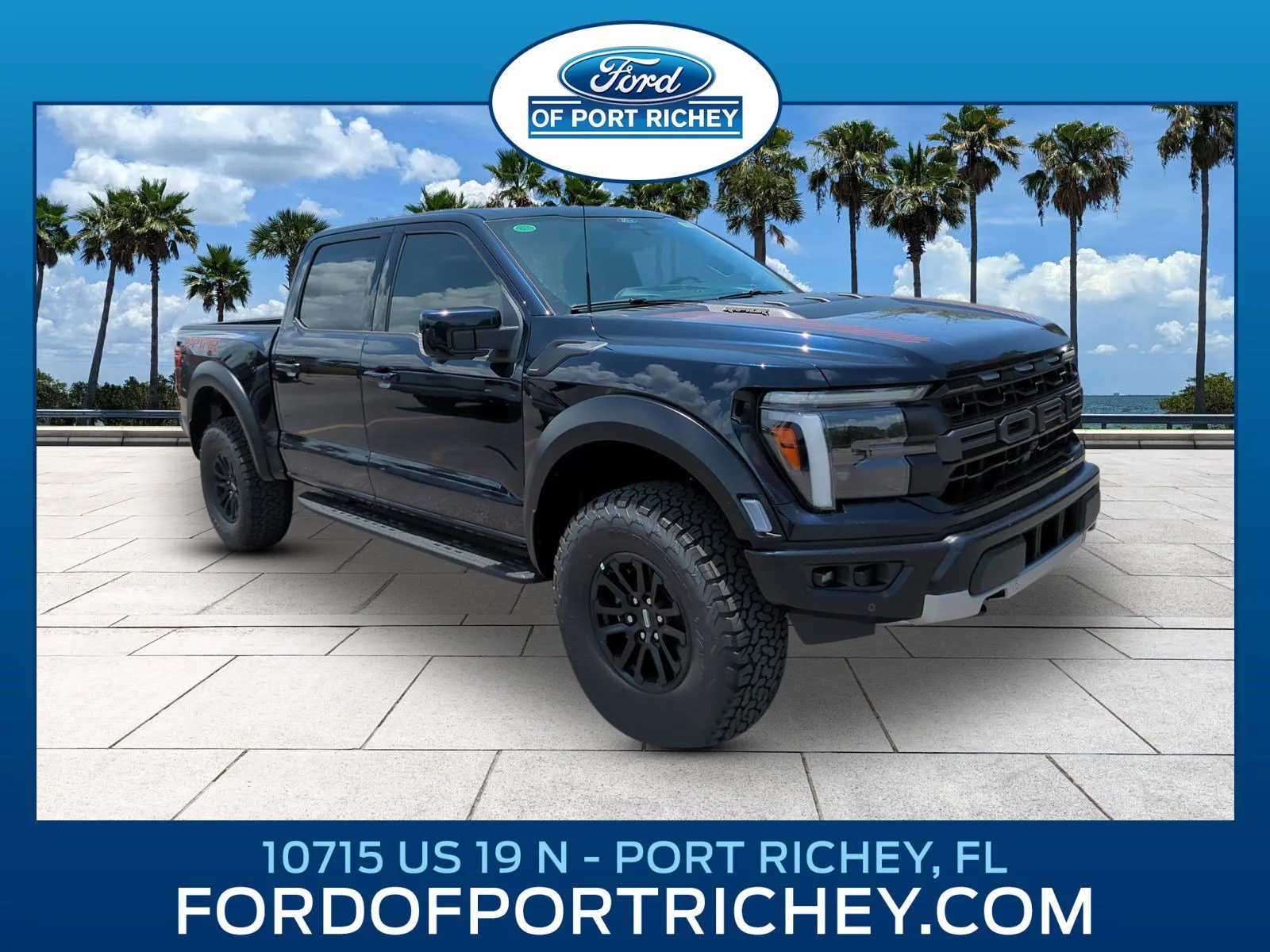 New 2026 Antimatter Blue Metallic Ford Raptor® image 1