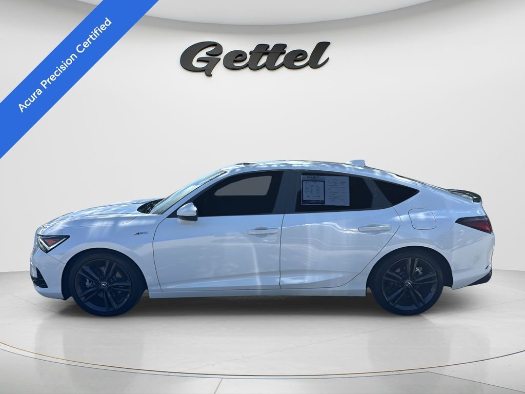 Certified Used 2023 Platinum White Pearl Acura A-SPEC image 9