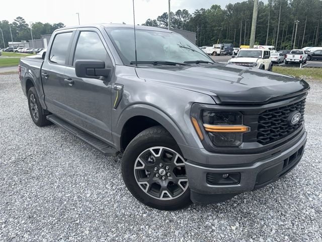 Used 2024 Light Blue Clearcoat Metallic Ford STX image 2