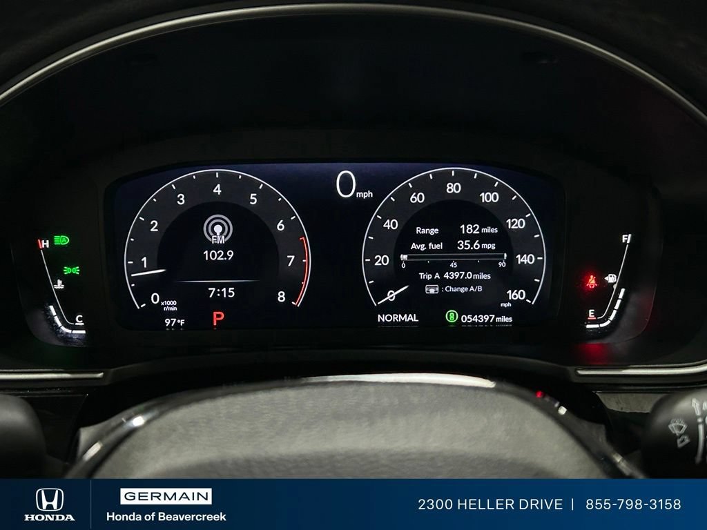 Used 2023 Aegean Blue Metallic Honda 1.5T 4D TOURING image 51