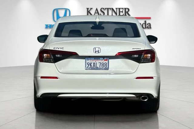 Certified Used 2024 Platinum White Pearl Honda 2.0L 4D SPORT image 42