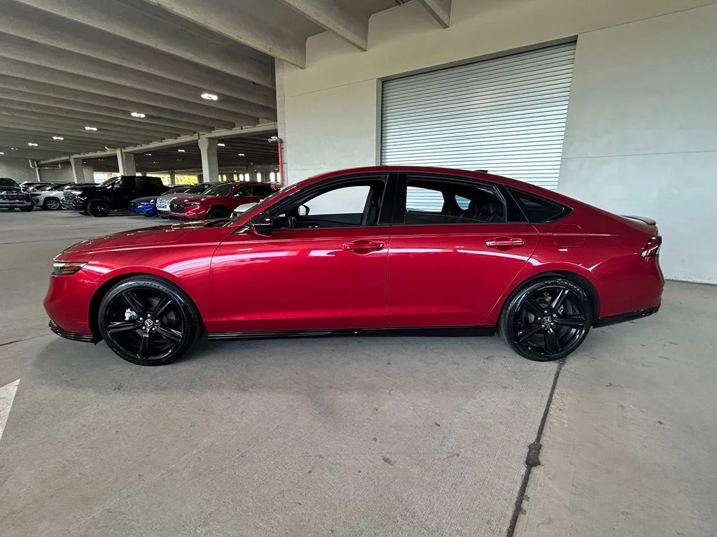 Used 2024 Radiant Red Metallic Honda Sport-L image 2
