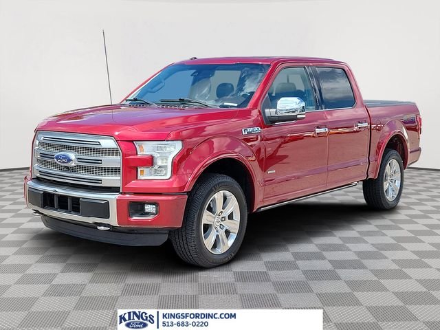 Used 2016 Ruby Red Metallic Ford Platinum image 1