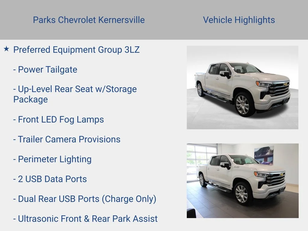 Used 2024 Iridescent Pearl Tricoat Chevrolet High Country image 31