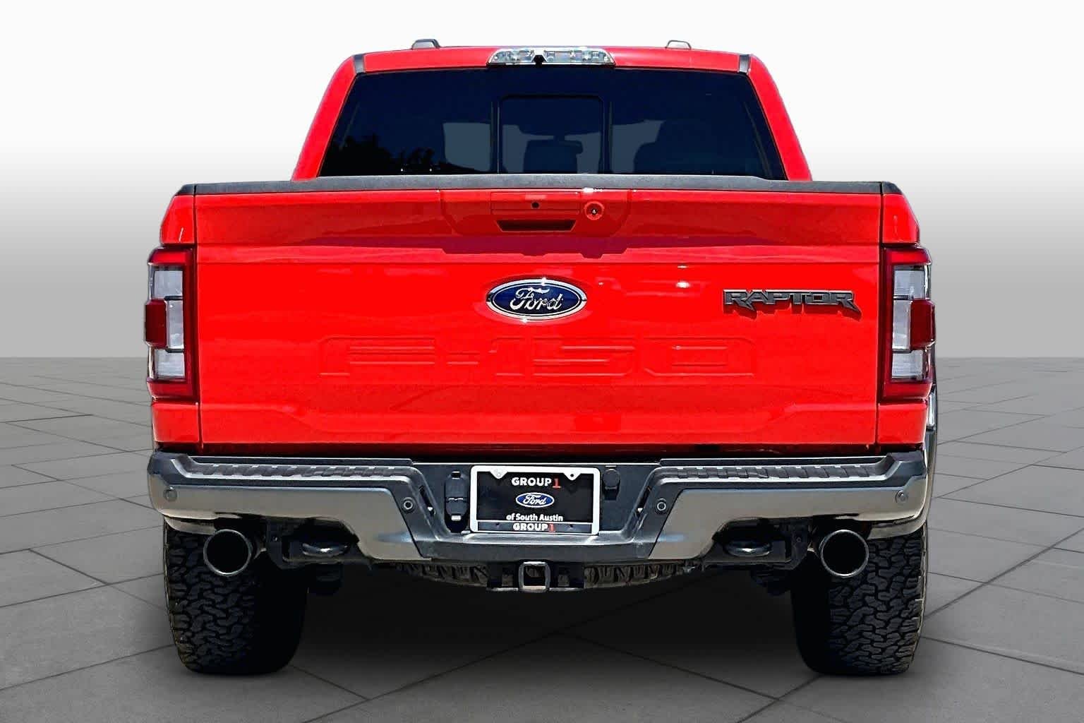 Certified Used 2022 Orange Ford Raptor image 5