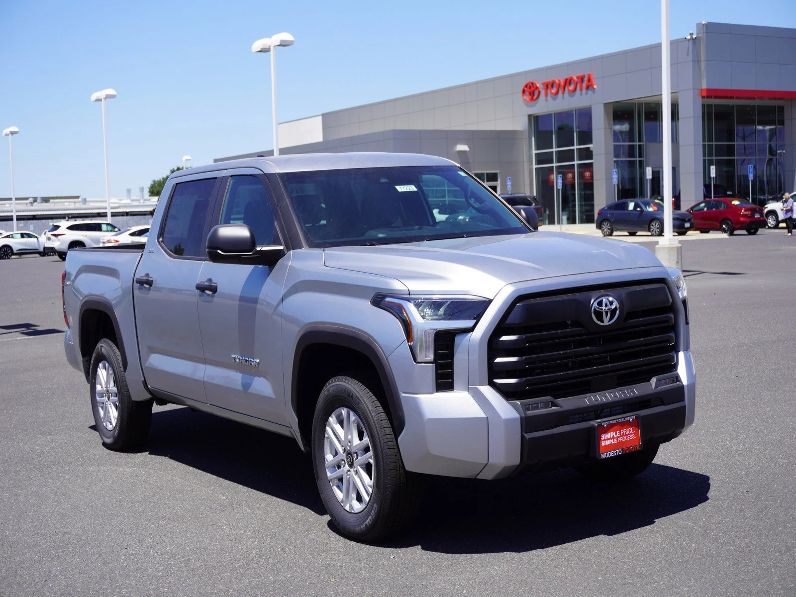 New 2026 Celestial Silver Metallic Toyota SR5 image 1