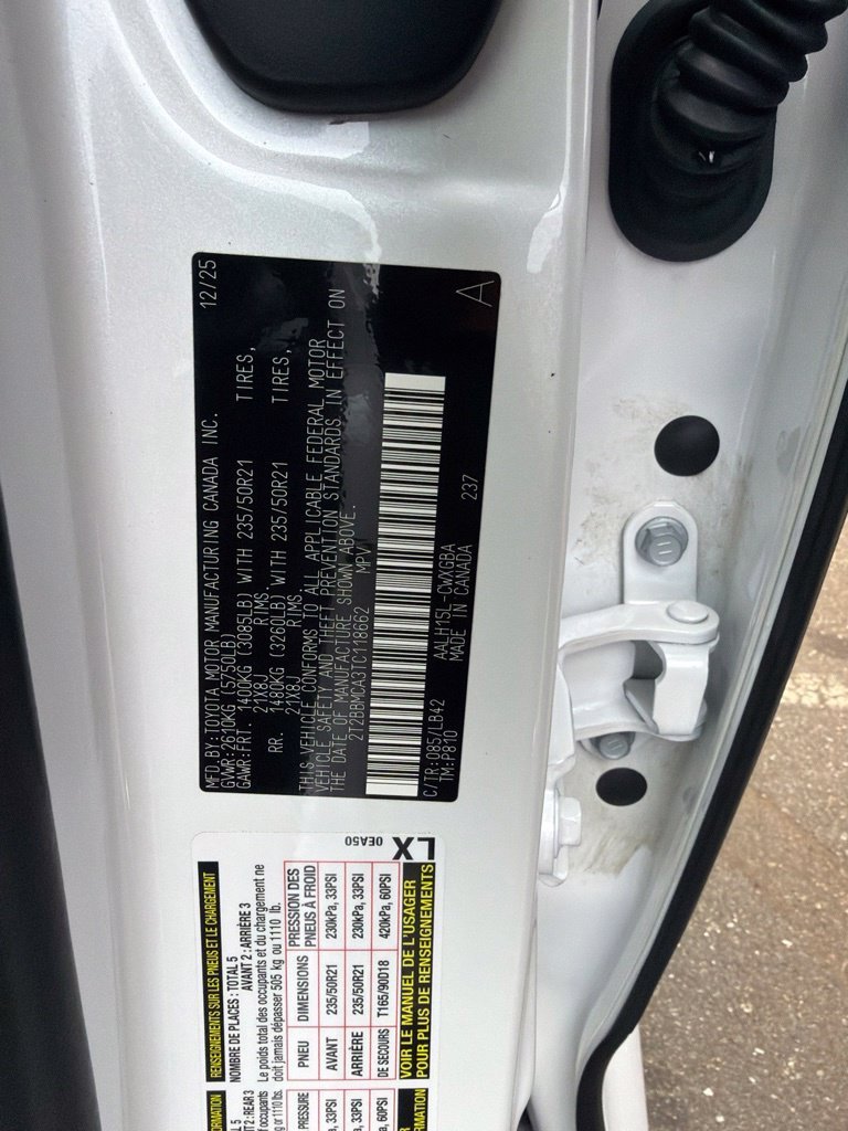 Used 2026 White Lexus 350h Premium+ image 10
