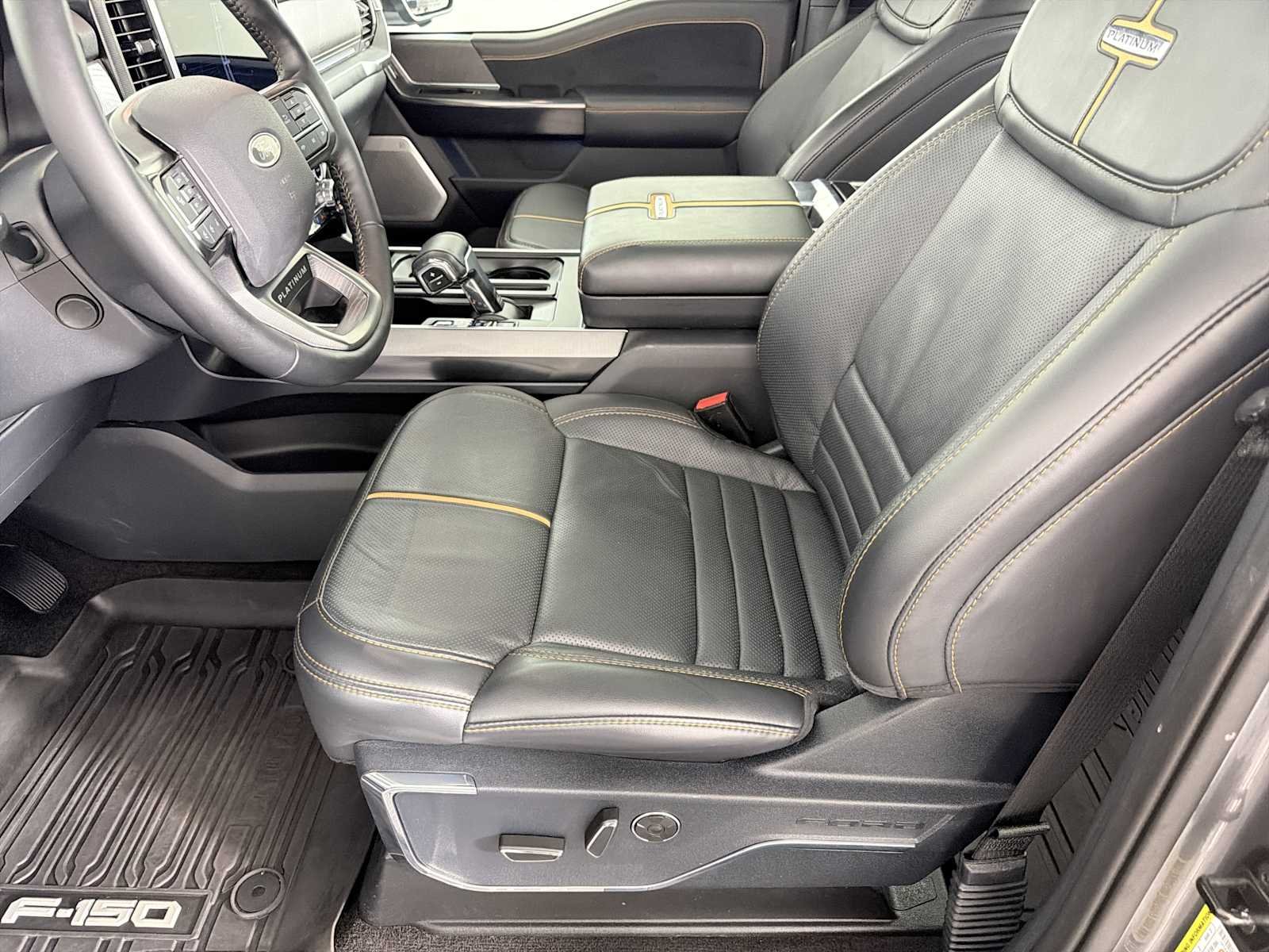 Used 2021 Carbonized Gray Metallic Ford Platinum image 8