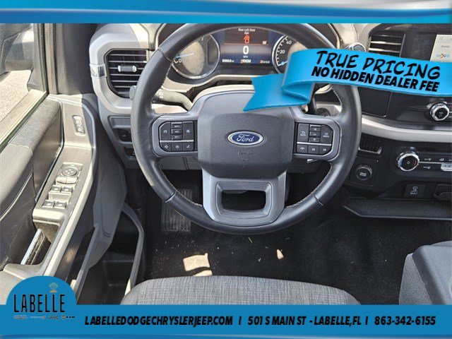 Used 2023 Agate Black Metallic Ford XLT image 6