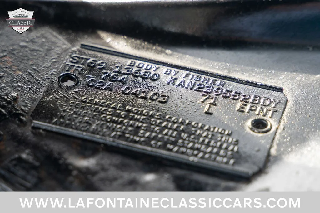 Used 1969 Blue Chevrolet SS image 7