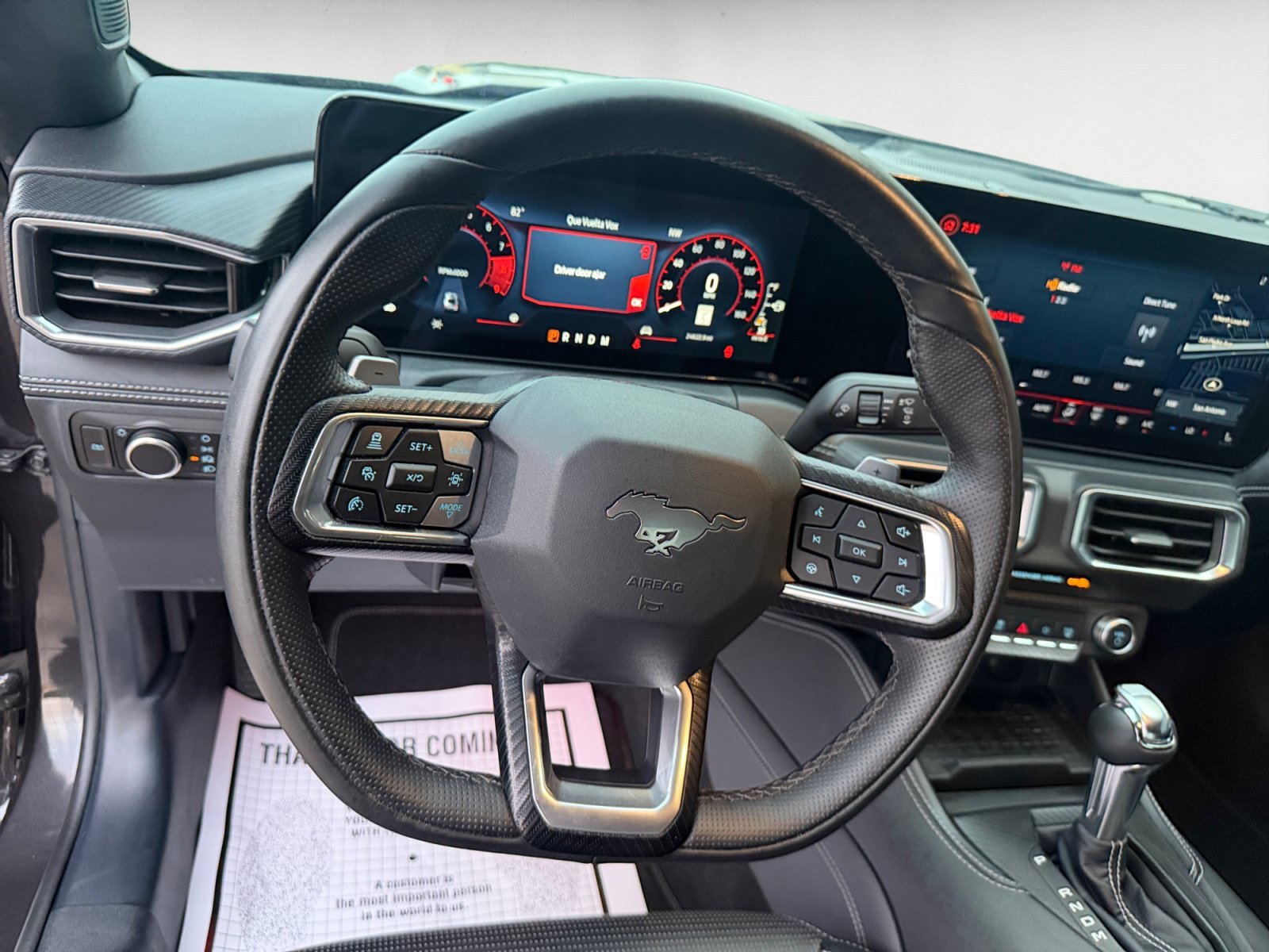 Used 2024 Dark Matter Gray Metallic Ford GT Premium image 11
