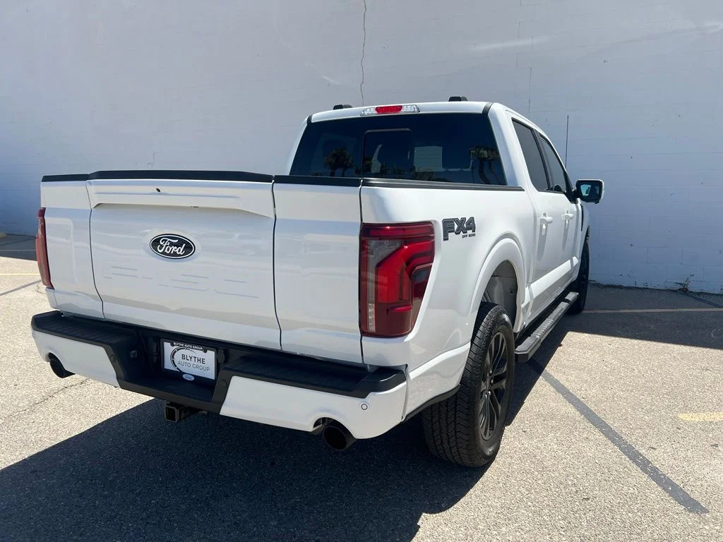New 2026 Star White Metallic Tri-Coat Ford Lariat® image 6