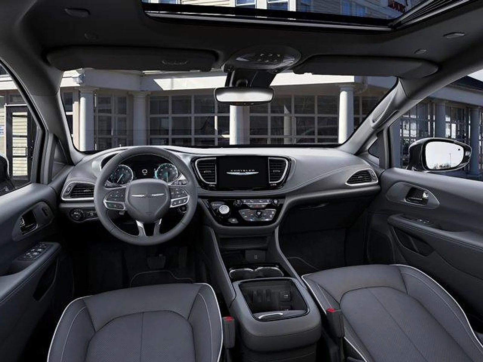 New 2026 Diamond Black Crystal Pearl-Coat Exterior Paint Chrysler Limited AWD image 14