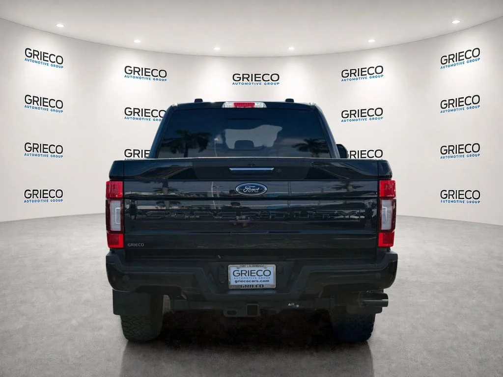Used 2022 Agate Black Metallic Ford Lariat image 6